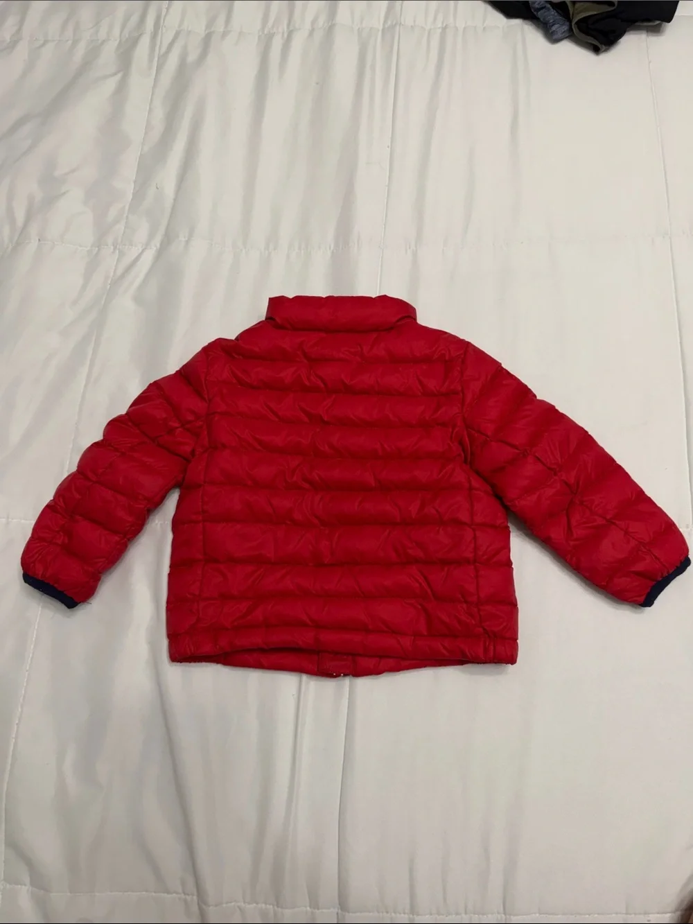 Ralph Lauren Red Quilted Puffer Jacket